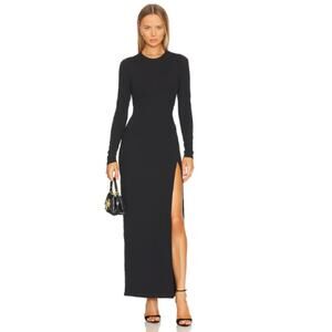 Susana Monaco Long Sleeve Dress in Black – NWT – Size Medium